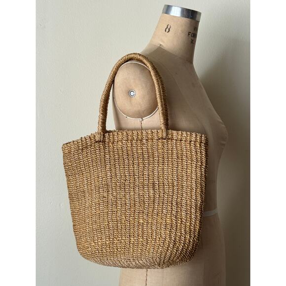 Vintage 1990s Esprit Straw Purse - Picture 1 of 3
